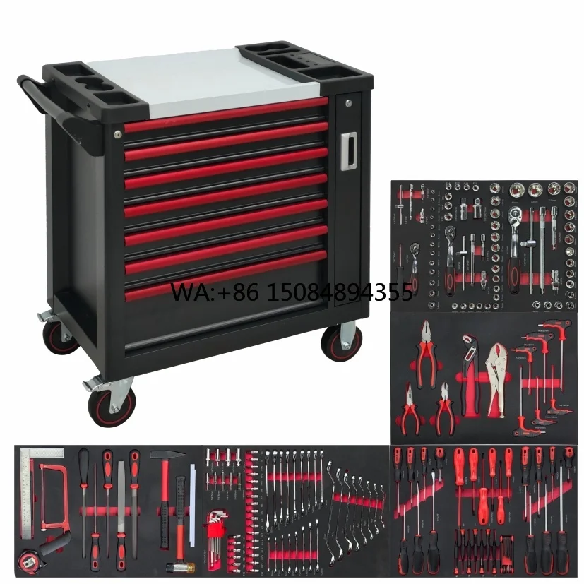Multi Functional Mobile Cart OEM Hardware Auto Repair Workshop Storage Cabinet 201 Tools Cold Rolled Steel CE Certified 300kg
Multi Functional Mobile Cart OEM Hardware Auto Repair Workshop Storage Cabinet 201 Tools Cold Rolled Steel CE Certified 300kg