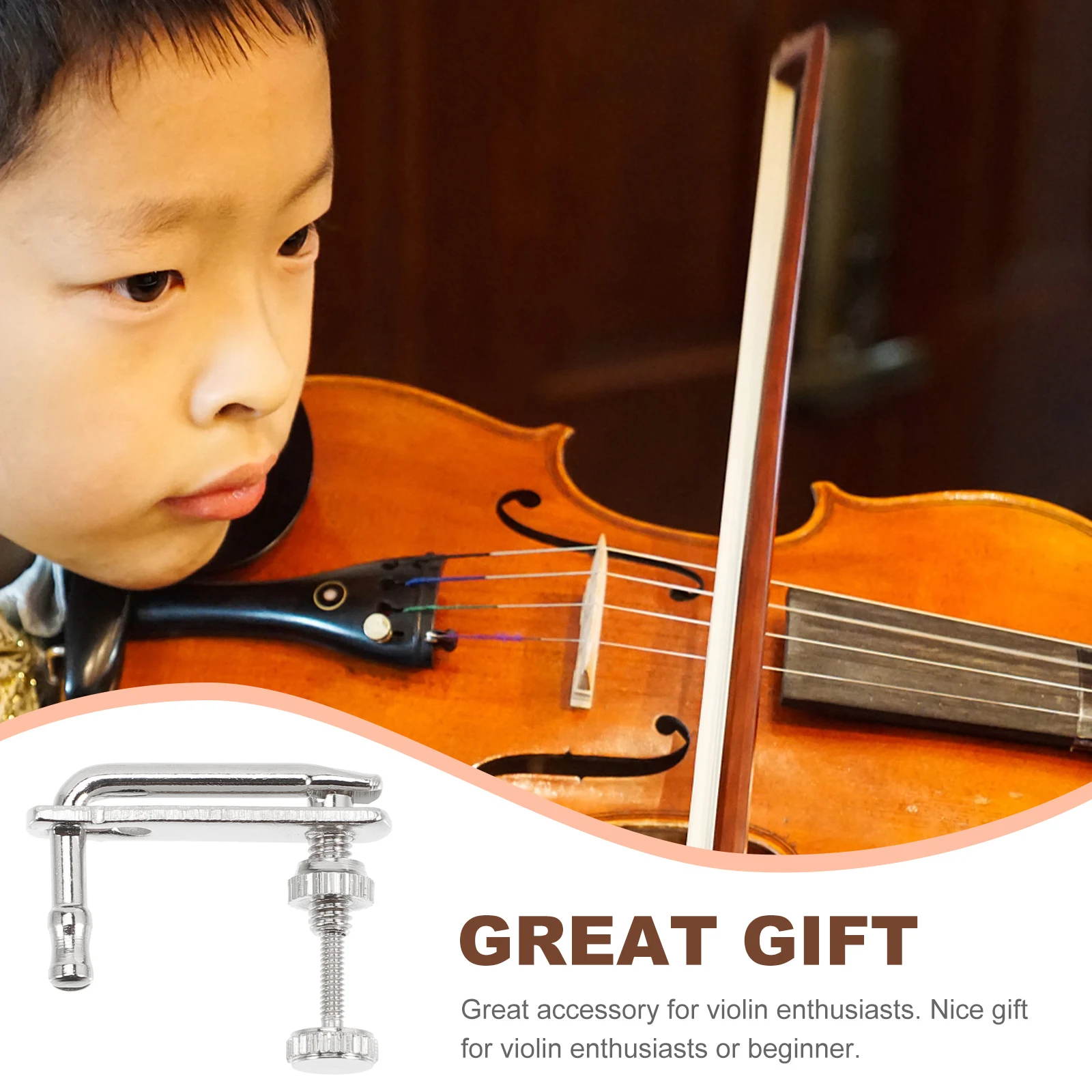 Smooth Corner Alloy Violin Fine Tuners 4pcs High Precision Tuning Adjusters For 3/4 4/4 Violin Practical Accessory Gift
Smooth Corner Alloy Violin Fine Tuners 4pcs High Precision Tuning Adjusters For 3/4 4/4 Violin Practical Accessory Gift