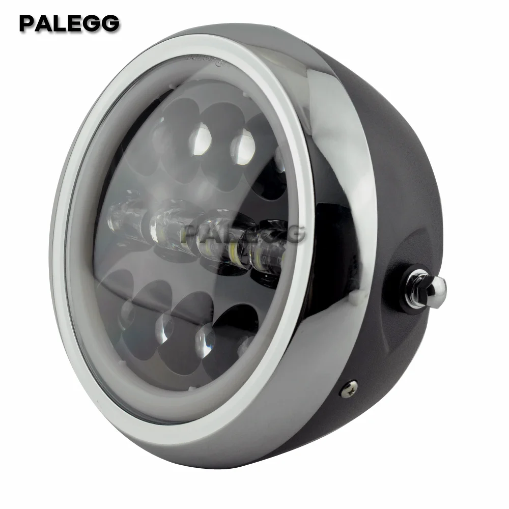 Фара для мотоцикла 7 "светодиодная фара дальнего/ближнего света, ходовые огни для Harley Honda Suzuki BMW Lightings Cafe Racer
Фара для мотоцикла 7 "светодиодная фара дальнего/ближнего света, ходовые огни для Harley Honda Suzuki BMW Lightings Cafe Racer