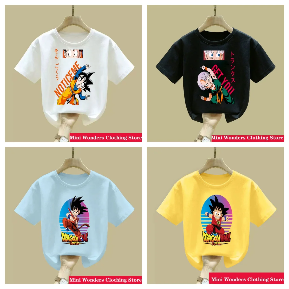 2025 Goku Anime Summer Tshirt Kids Fashion Harajuku Style Casual Wear Boys Girls Round Neck Tee Dragon Ball Design 3-14 Years
2025 Goku Anime Summer Tshirt Kids Fashion Harajuku Style Casual Wear Boys Girls Round Neck Tee Dragon Ball Design 3-14 Years