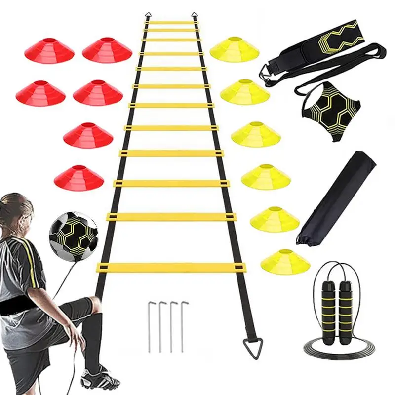Football Training Equipment Football Agility Training Supplies Portable Soccer Speed Practice Accessories for Professionals
Football Training Equipment Football Agility Training Supplies Portable Soccer Speed Practice Accessories for Professionals