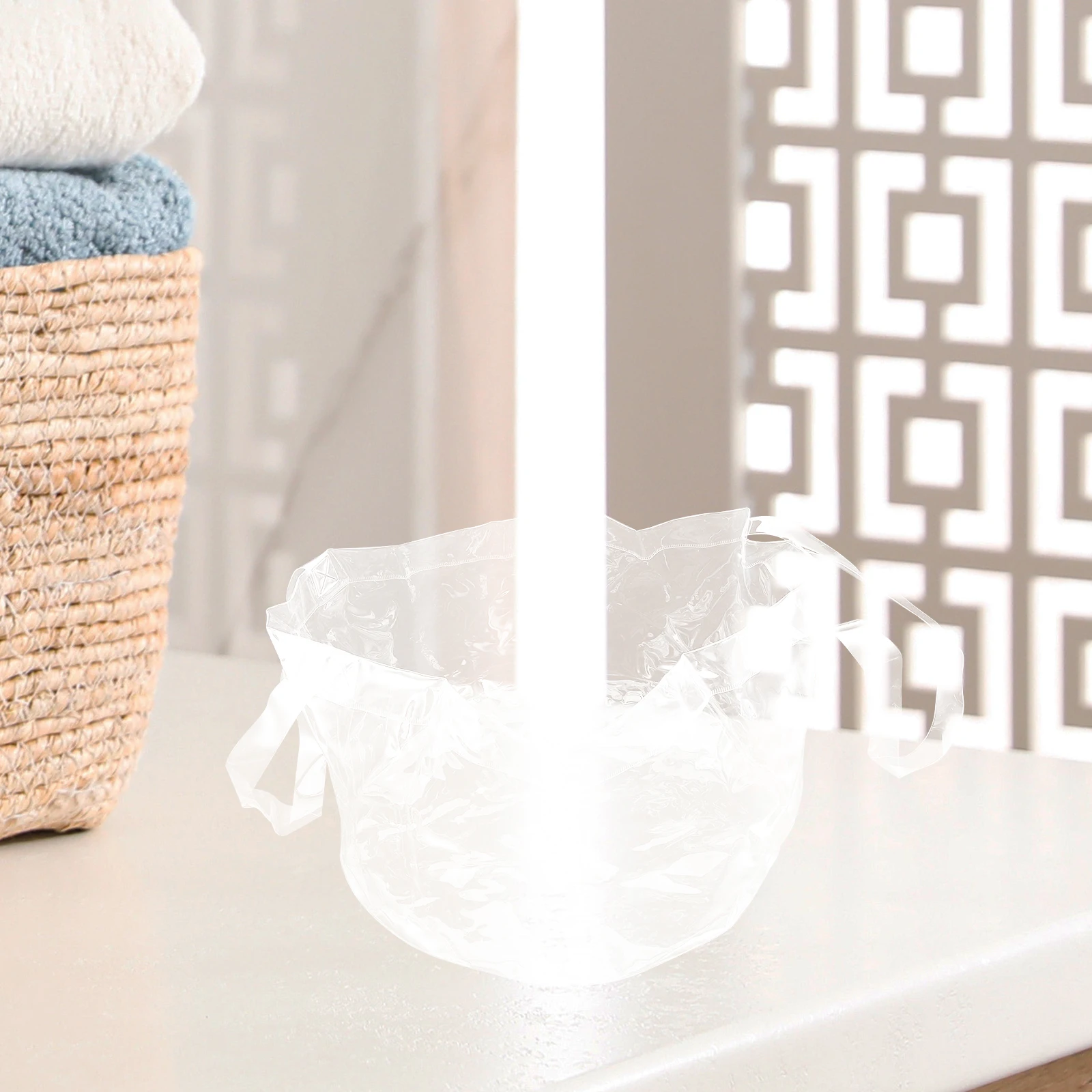Travel Laundry Bag Hamper Collapsible Bucket Household Transparent Thickened Pvc Camping
Travel Laundry Bag Hamper Collapsible Bucket Household Transparent Thickened Pvc Camping