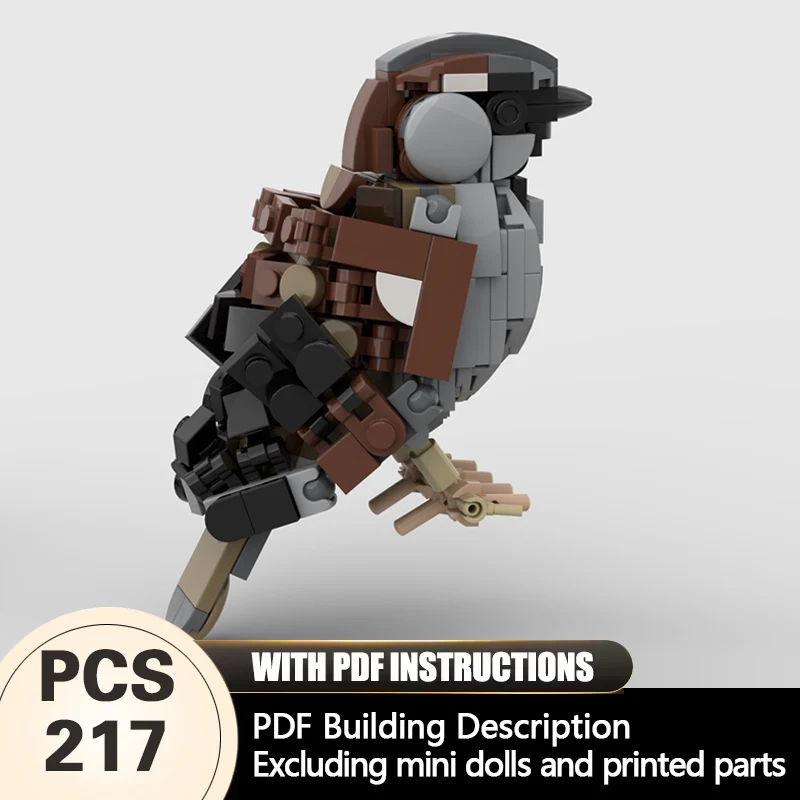 Creators Animal Series Model MOC Building Bricks House Sparrow Modular Technology Gifts Holiday Assemble Children Toys Suit
Creators Animal Series Model MOC Building Bricks House Sparrow Modular Technology Gifts Holiday Assemble Children Toys Suit