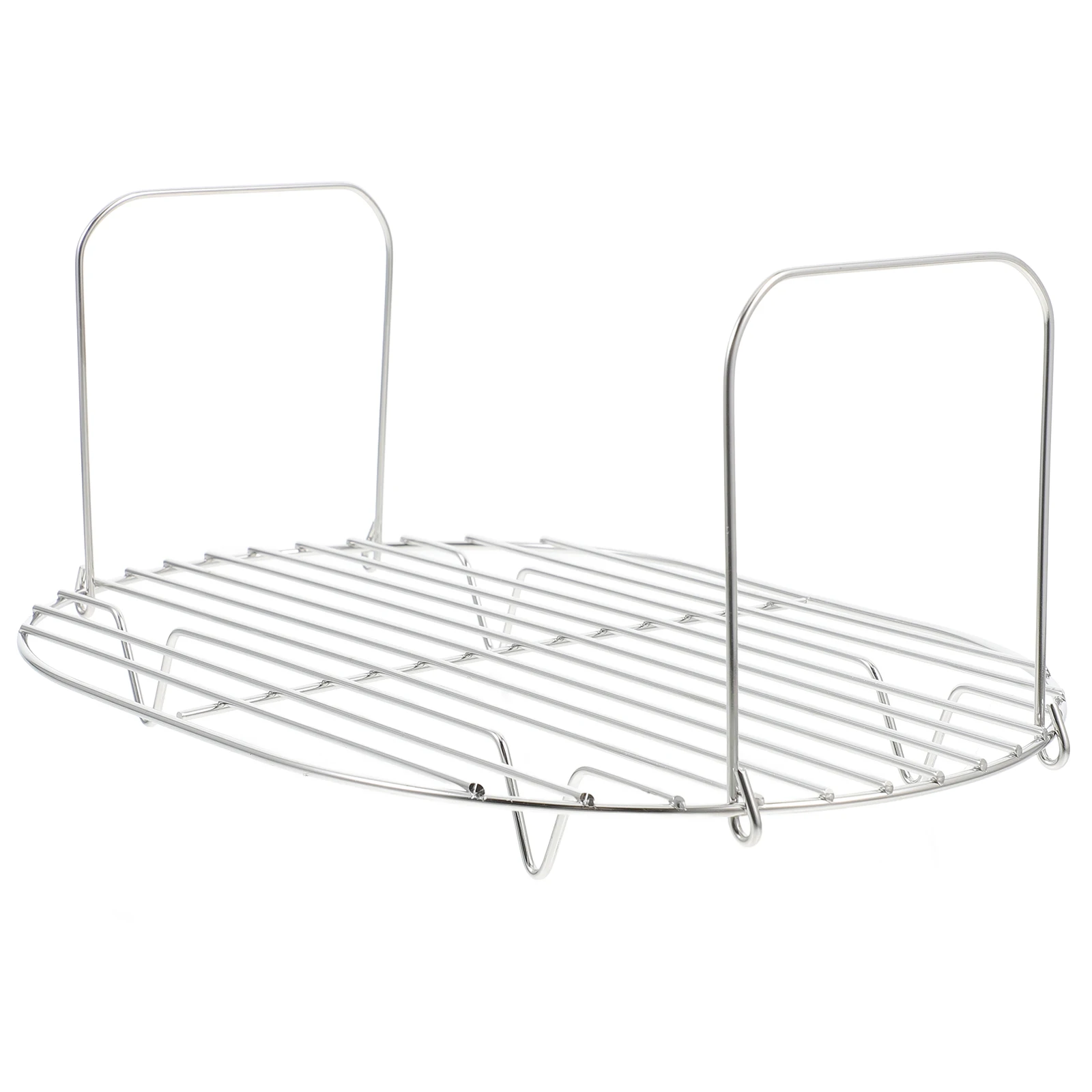 Hand Steamer Rack Metal Round Cooking Kitchen Air Fryer Stainless Steel Handles Roasting Small Slow Accessories Efficient
Hand Steamer Rack Metal Round Cooking Kitchen Air Fryer Stainless Steel Handles Roasting Small Slow Accessories Efficient