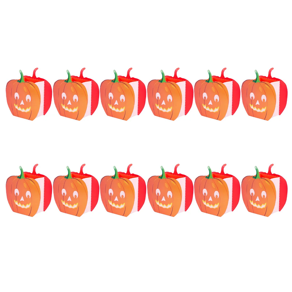 12Pcs Pumpkin Bags Hollow Carved Flame Resistant Paper Festival Scene Decor Halloween Holder Bags Lighting Effects
12Pcs Pumpkin Bags Hollow Carved Flame Resistant Paper Festival Scene Decor Halloween Holder Bags Lighting Effects