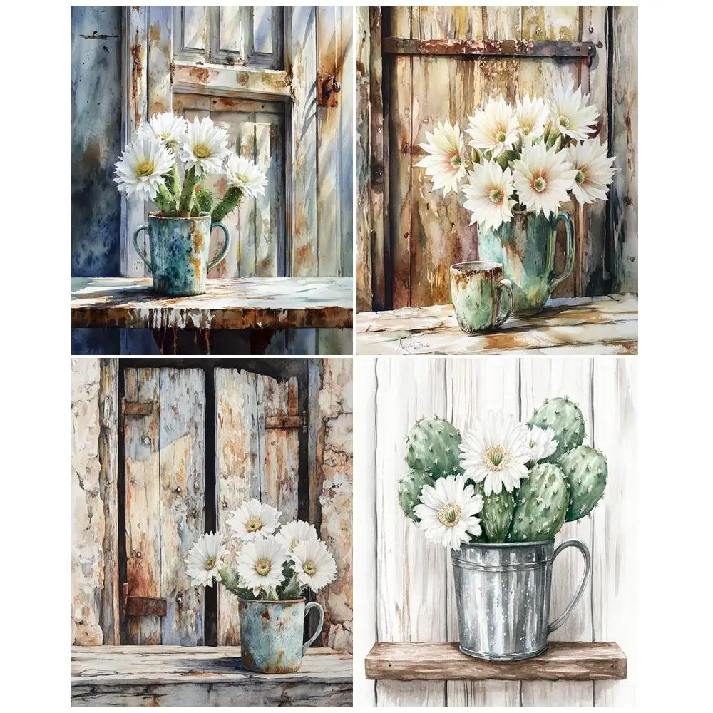GATYZTORY Diy Diamond Painting Flower Pattern Full Square/Round Rhinestone Set For Beginner Home Decoration
GATYZTORY Diy Diamond Painting Flower Pattern Full Square/Round Rhinestone Set For Beginner Home Decoration