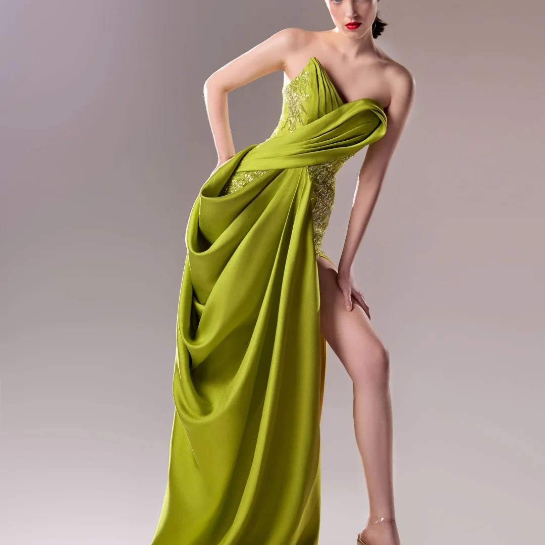 Customized Fashion Jersey Straight Sequined Evening Dresses Zipper Back Strapless Sleeveless Panel Train Homecoming Dress
Customized Fashion Jersey Straight Sequined Evening Dresses Zipper Back Strapless Sleeveless Panel Train Homecoming Dress