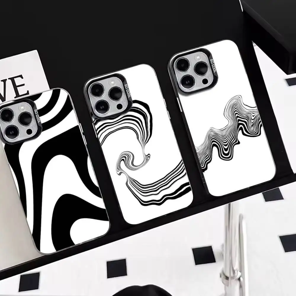 Abstract wavy line art design Phone Case For iPhone 17,16,15,14,13,12,11 Plus,Pro Max,XS,Colorful Silver Phone case Funda Cover
Abstract wavy line art design Phone Case For iPhone 17,16,15,14,13,12,11 Plus,Pro Max,XS,Colorful Silver Phone case Funda Cover