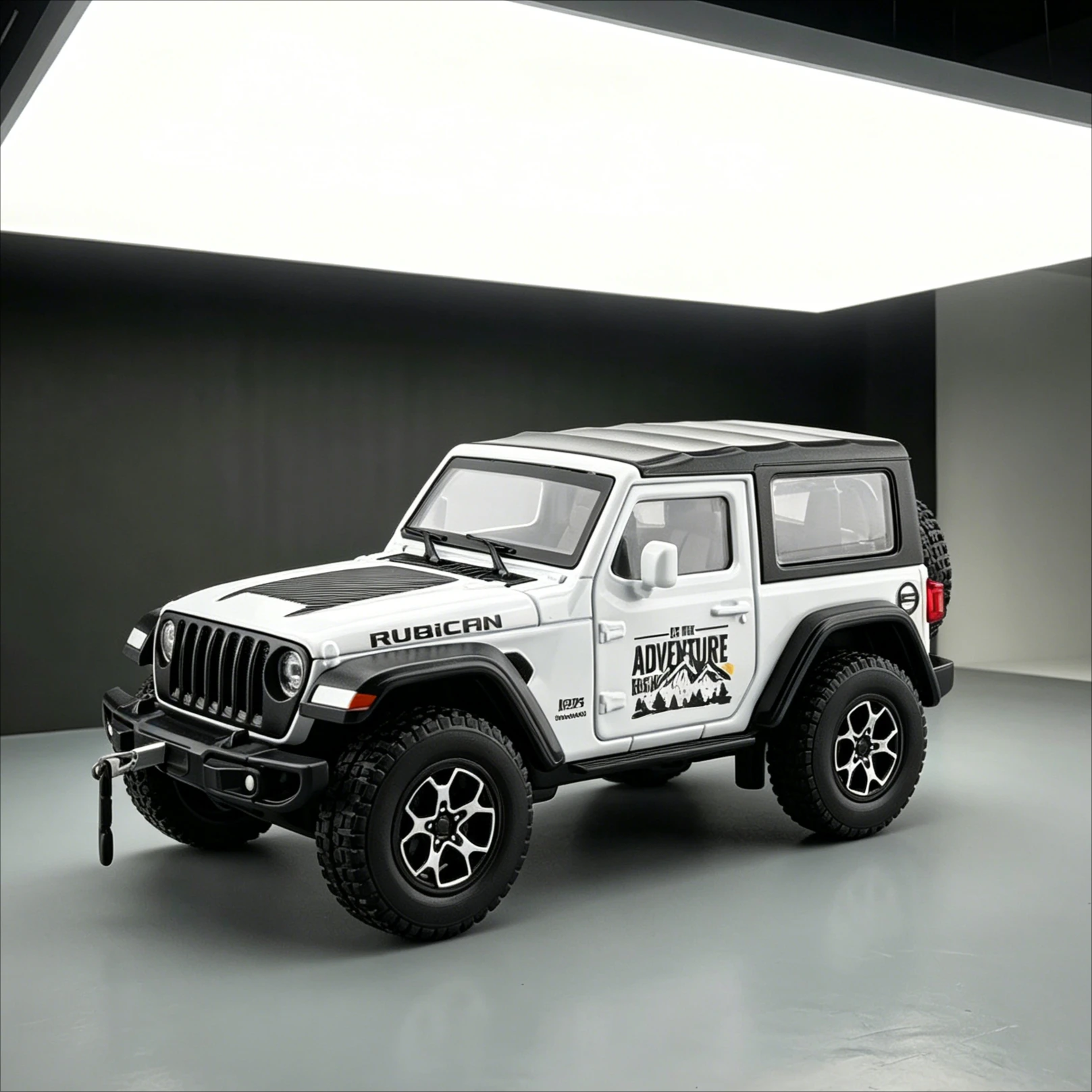 1:32 Scale Wrangler Simulation Alloy Off-Road Car Model, Diecast SUV Toy Vehicle for Collection
1:32 Scale Wrangler Simulation Alloy Off-Road Car Model, Diecast SUV Toy Vehicle for Collection