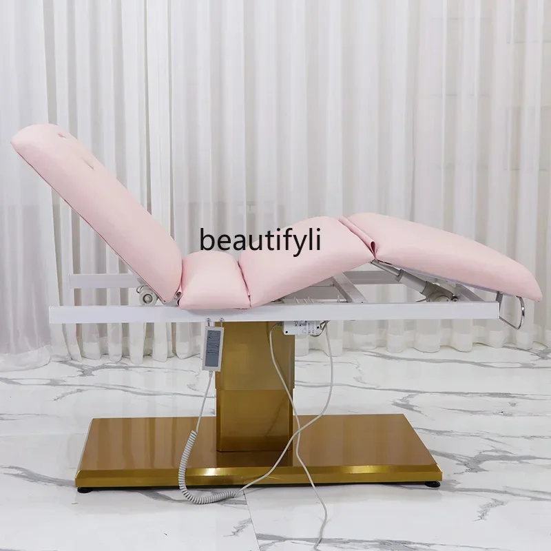 Pink Electric Beauty Bed Tattoo Couch Micro Plastic Body Lifting Folding Chair Medical Massage
Pink Electric Beauty Bed Tattoo Couch Micro Plastic Body Lifting Folding Chair Medical Massage