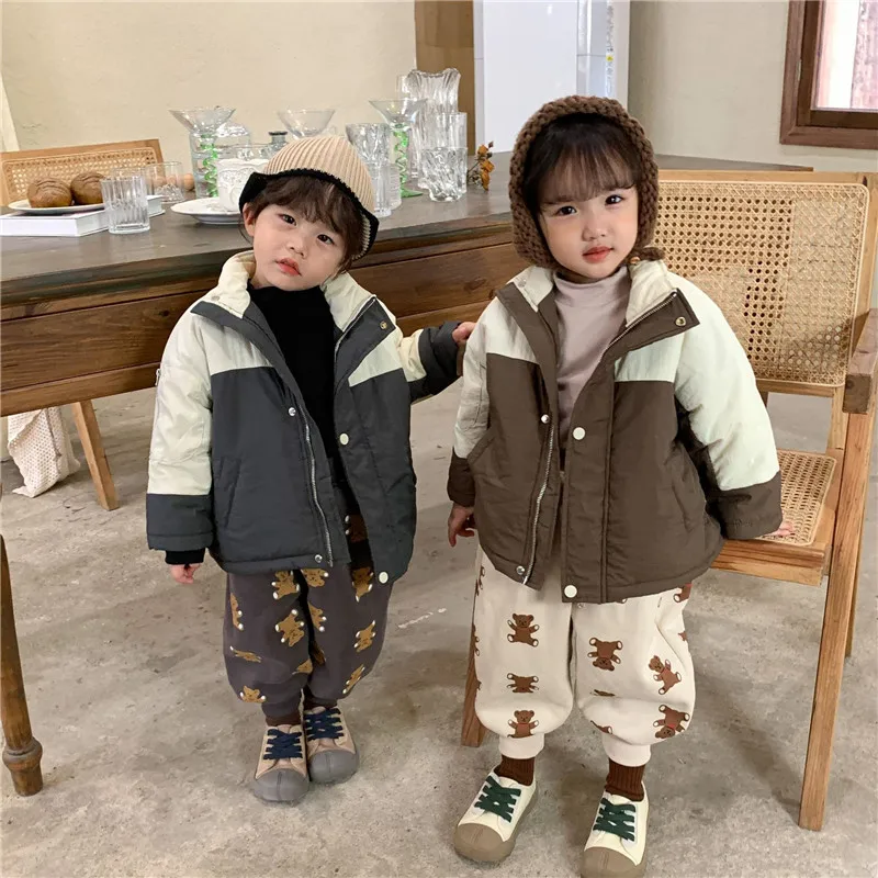 Boys Coat Jacket Cotton Outerwear 2023 Sport Thicken Velvet Winter Warm Furs Fleece Children's Clothing
Boys Coat Jacket Cotton Outerwear 2023 Sport Thicken Velvet Winter Warm Furs Fleece Children's Clothing