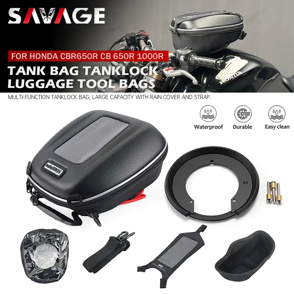 Tanklock Fuel Tank Bags For Honda CB650R CBR650R CB1000R CB 1000R CBR 650R 2019-2025 Motorcycle Storage Luggage Waterproof Bag
Tanklock Fuel Tank Bags For Honda CB650R CBR650R CB1000R CB 1000R CBR 650R 2019-2025 Motorcycle Storage Luggage Waterproof Bag