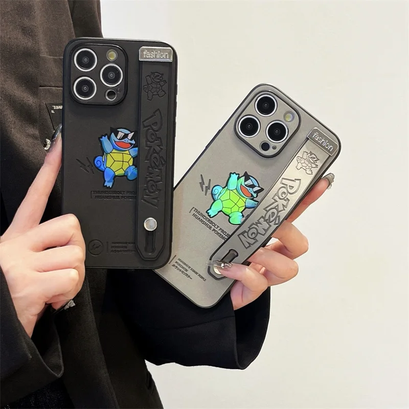 Милый чехол-держатель с ремешком на запястье в стиле аниме P-Pokemon S-Squirtle для iPhone 16, 15, 14, 13, 12, 11 Pro Max, замшевый мягкий кожаный чехол
Милый чехол-держатель с ремешком на запястье в стиле аниме P-Pokemon S-Squirtle для iPhone 16, 15, 14, 13, 12, 11 Pro Max, замшевый мягкий кожаный чехол