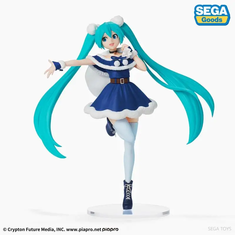 25cm Genuine SEGA VOCALOID 2020 Christmas Blue Anime Action Figure Model Toys Gift for Birthday
25cm Genuine SEGA VOCALOID 2020 Christmas Blue Anime Action Figure Model Toys Gift for Birthday