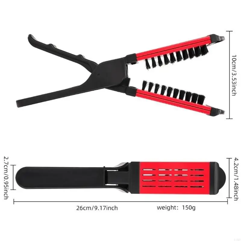R3MF Hair Straightening Brush Double Sided Flat Brush Hair Brush Comb for Barber Shop
R3MF Hair Straightening Brush Double Sided Flat Brush Hair Brush Comb for Barber Shop