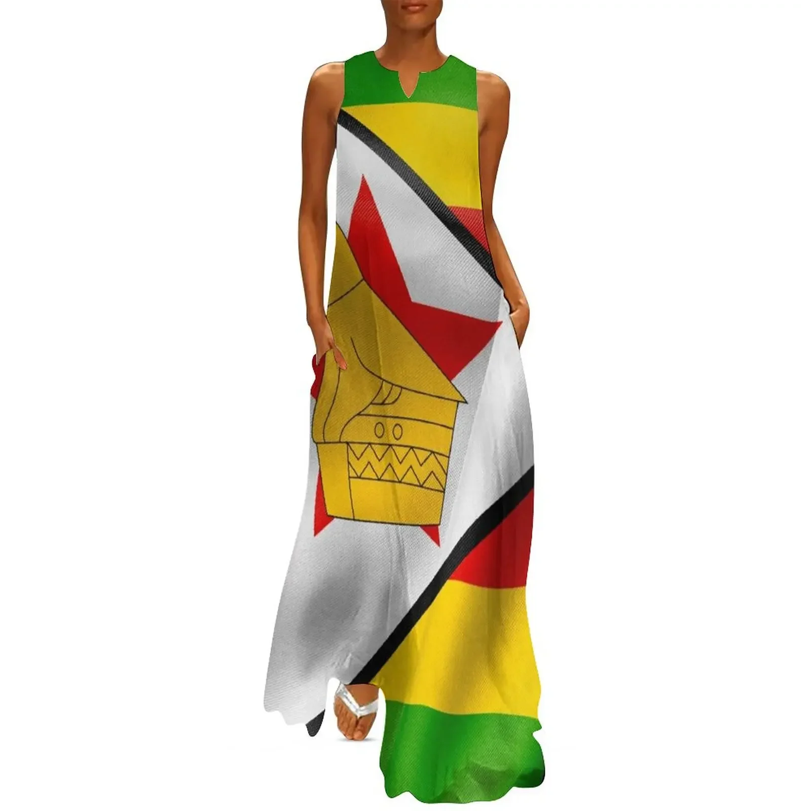 Zimbabwe Flag Long Dress Beachwear summer women's dress 2025 birthday dress Women's long
Zimbabwe Flag Long Dress Beachwear summer women's dress 2025 birthday dress Women's long