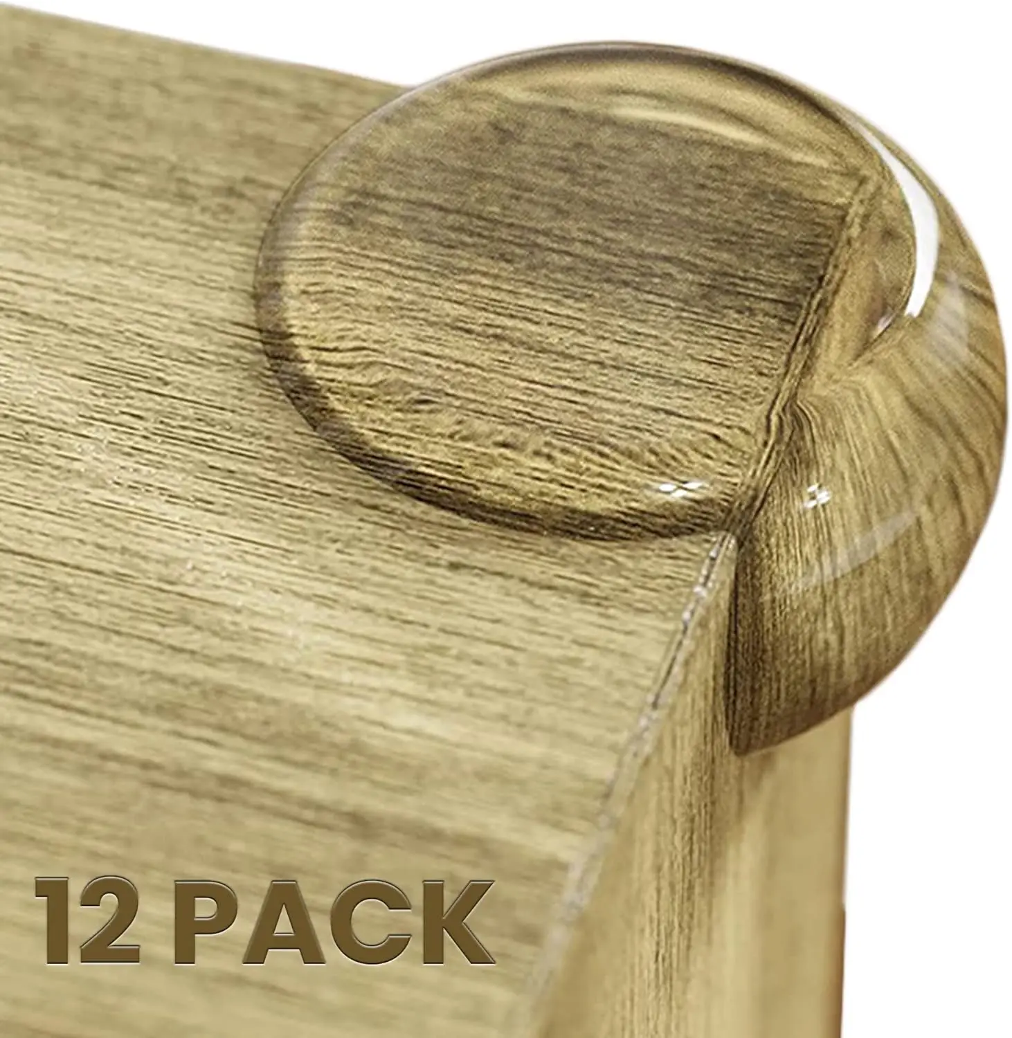 Clear Table Corner Protectors for Baby, Furniture Edge Guards, 12 Pack, Shock Absorbent, Easy Install
Clear Table Corner Protectors for Baby, Furniture Edge Guards, 12 Pack, Shock Absorbent, Easy Install