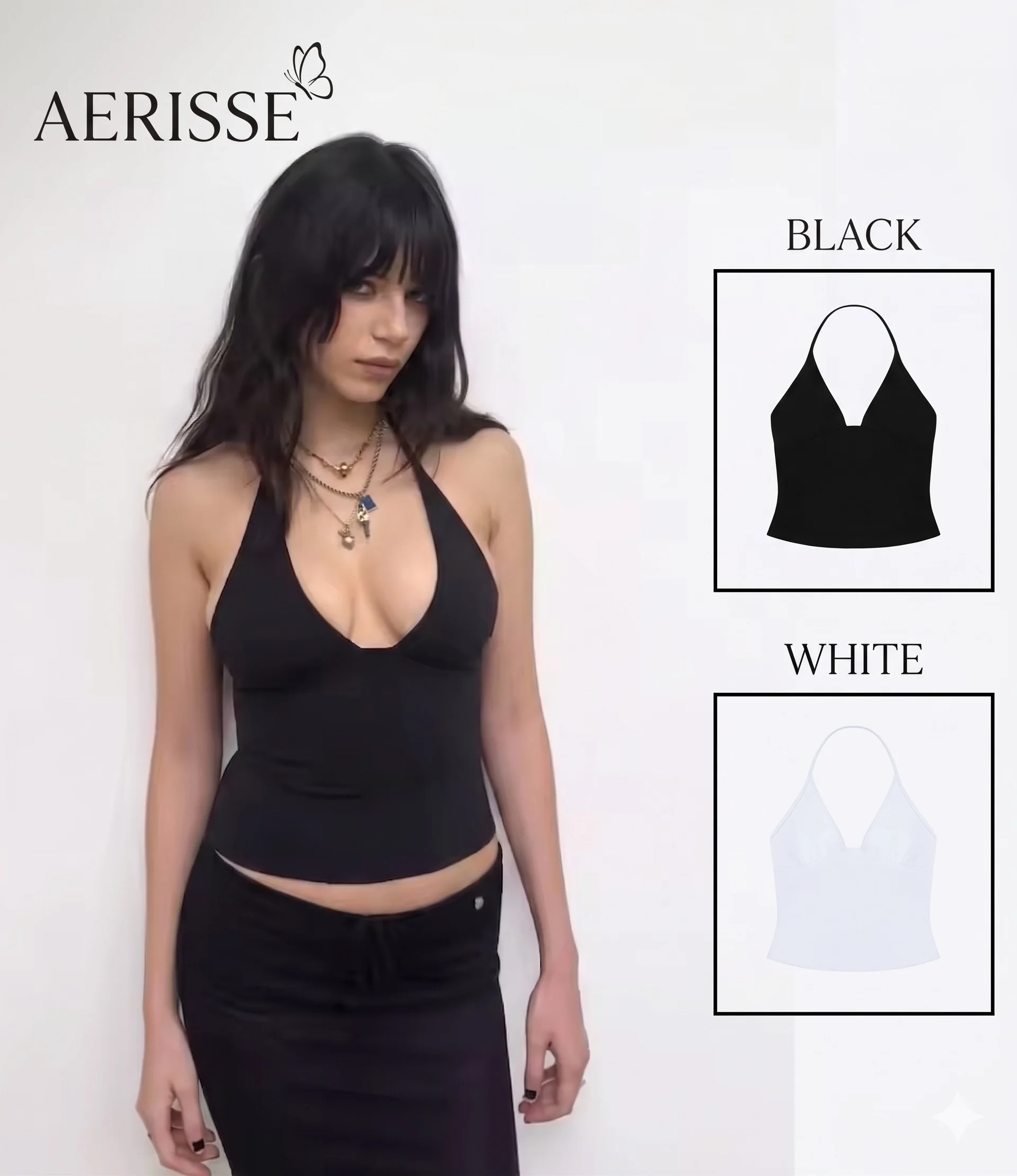 Tank Womens Dark Blue Halter Camisole Triangle Cup V Neck Tank Top Sexy Backless Slim Fit Summer Crop Top
Tank Womens Dark Blue Halter Camisole Triangle Cup V Neck Tank Top Sexy Backless Slim Fit Summer Crop Top