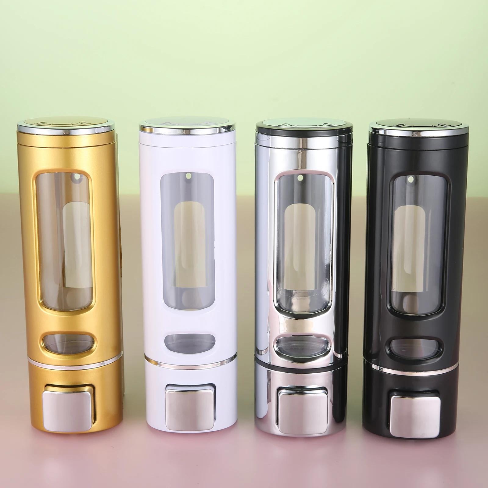 400ml Liquid Soap Dispenser w/screw Wall Mounted Press Refilling Botter Bathroom Shower Shampoo Kitchen Detergent Home Office
400ml Liquid Soap Dispenser w/screw Wall Mounted Press Refilling Botter Bathroom Shower Shampoo Kitchen Detergent Home Office