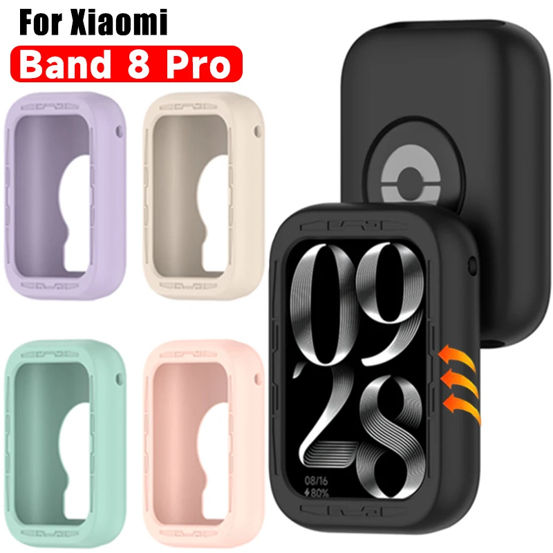 5-1 шт., силиконовый защитный чехол для смарт-часов Xiaomi Band 8Pro, защита от царапин и пыли, защитный чехол для Mi Band 8 Pro
5-1 шт., силиконовый защитный чехол для смарт-часов Xiaomi Band 8Pro, защита от царапин и пыли, защитный чехол для Mi Band 8 Pro
