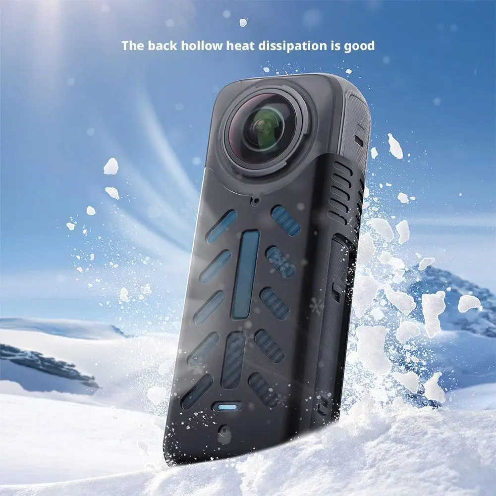 For Insta360 X5 Silicone Protective Case Shockproof Lens Protection Buckle Full Cover Non-Slip Grip Body Accessory with N8K1
For Insta360 X5 Silicone Protective Case Shockproof Lens Protection Buckle Full Cover Non-Slip Grip Body Accessory with N8K1