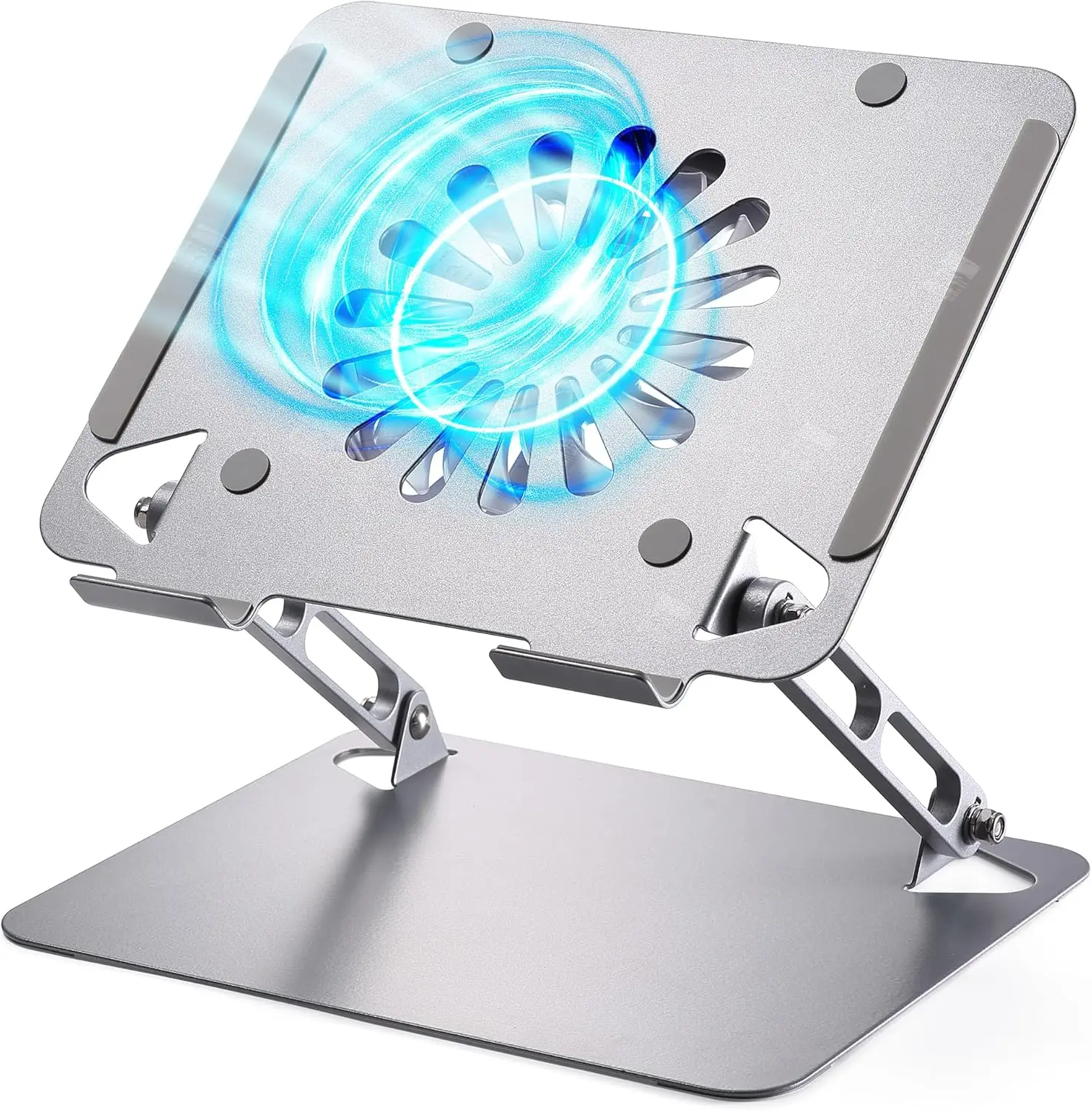 Upgrade Low-Noise Laptop Cooling Pad with 3.0 USB Hubs, Adjustable Stand for Up to 16" Gaming Notebooks
Upgrade Low-Noise Laptop Cooling Pad with 3.0 USB Hubs, Adjustable Stand for Up to 16" Gaming Notebooks