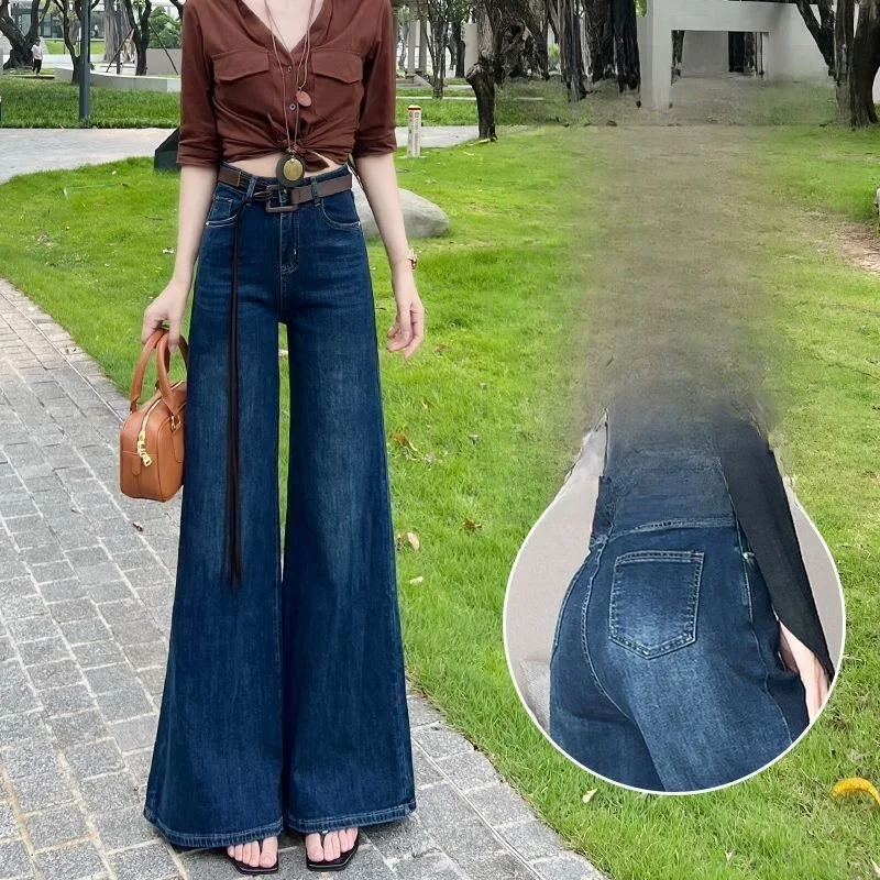 High Waist Stretchy Micro Flared Jeans Women's Slimming Non-Matching Leggings Retro Style Commute Style Denim High Elasticity
High Waist Stretchy Micro Flared Jeans Women's Slimming Non-Matching Leggings Retro Style Commute Style Denim High Elasticity
