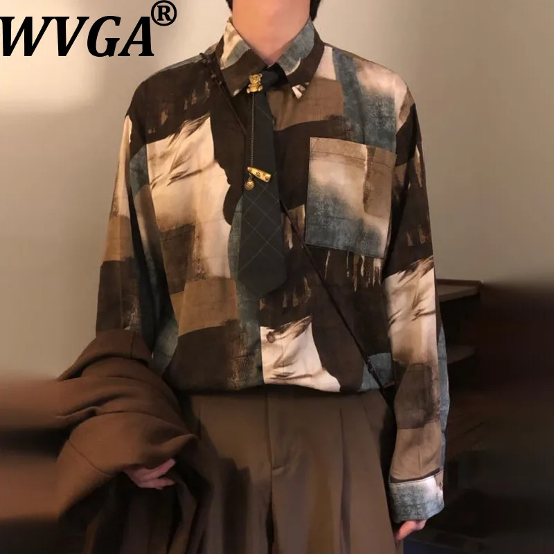 Мужская рубашка с длинным рукавом WVGA 2026, весенняя новинка, в американском ретро-стиле, с принтом, трендовая, нишевая, шикарная, повседневная, с отложным воротником, Ins W18866
Мужская рубашка с длинным рукавом WVGA 2026, весенняя новинка, в американском ретро-стиле, с принтом, трендовая, нишевая, шикарная, повседневная, с отложным воротником, Ins W18866