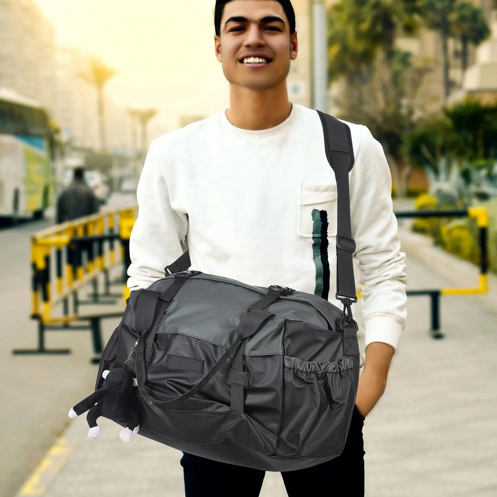 Large Capacity Travel Backpack Gym Bag Fashion Duffel Portable Sports Nylon Handbag Multi Functional Long Lasting
Large Capacity Travel Backpack Gym Bag Fashion Duffel Portable Sports Nylon Handbag Multi Functional Long Lasting