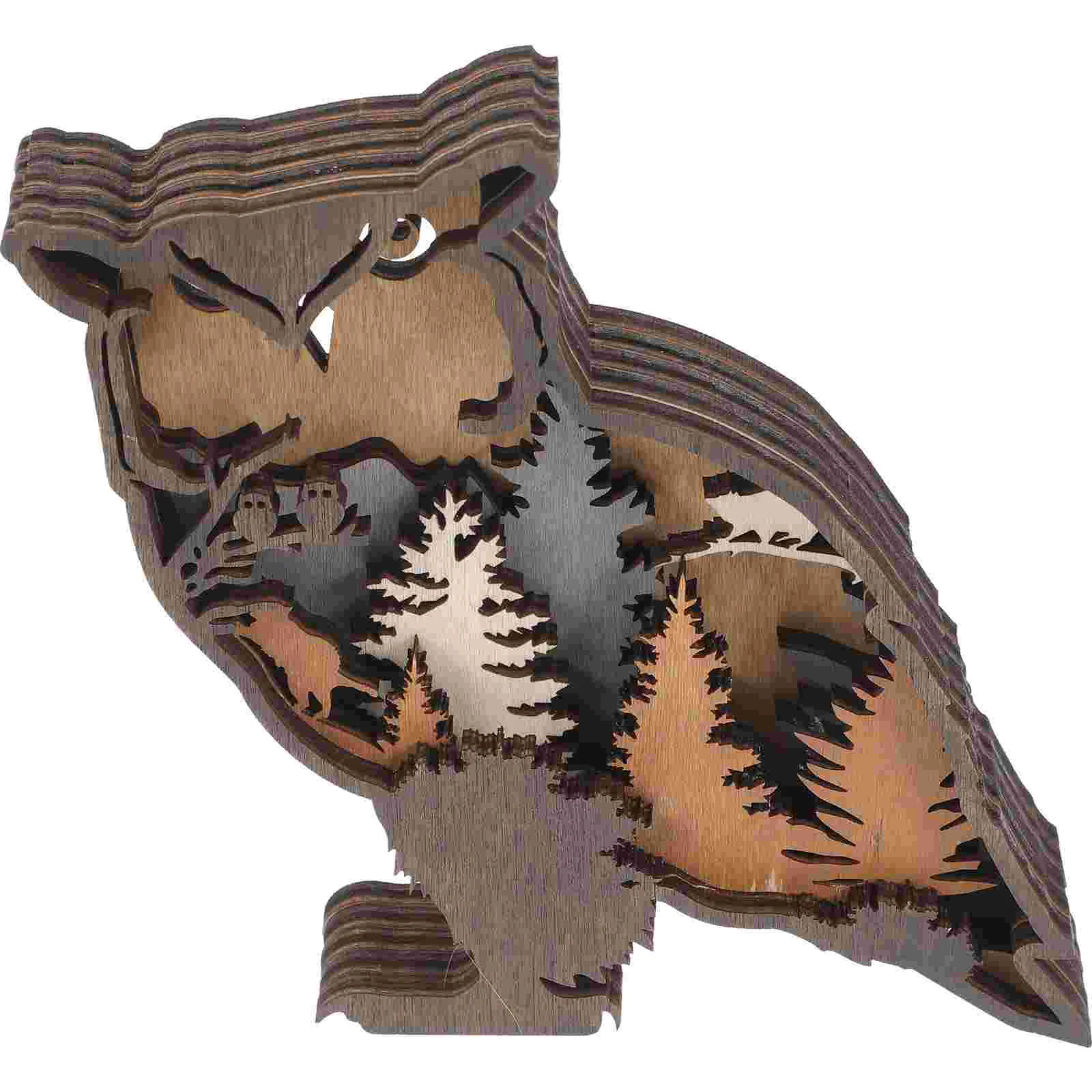 Owl Ornament Room Decorations Lodge Rustic Living for Cabin Wall Country Dining Table Farmhouse Style
Owl Ornament Room Decorations Lodge Rustic Living for Cabin Wall Country Dining Table Farmhouse Style