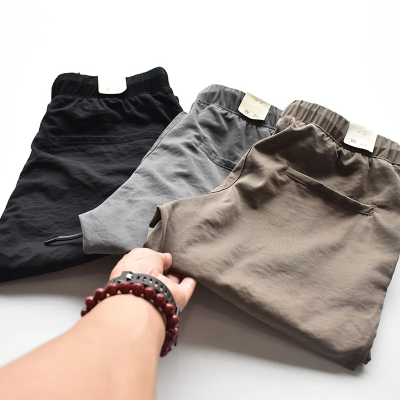 Cool Lightweight Breathable Qui Dry Ice Silk Sport Pants Elastic Versatile Men's Spring Summer Thin Casual Trousers
Cool Lightweight Breathable Qui Dry Ice Silk Sport Pants Elastic Versatile Men's Spring Summer Thin Casual Trousers