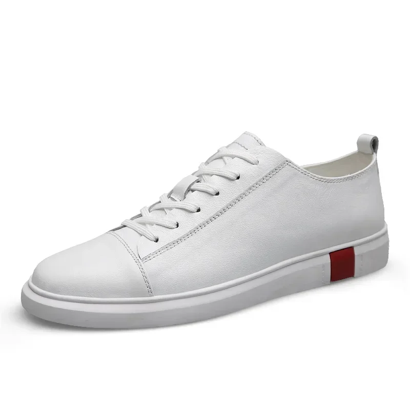 New Men's lace up leather white shoes Sneakers men's fashion casual flat shoes driving outdoor work wear-resistant shoes
New Men's lace up leather white shoes Sneakers men's fashion casual flat shoes driving outdoor work wear-resistant shoes