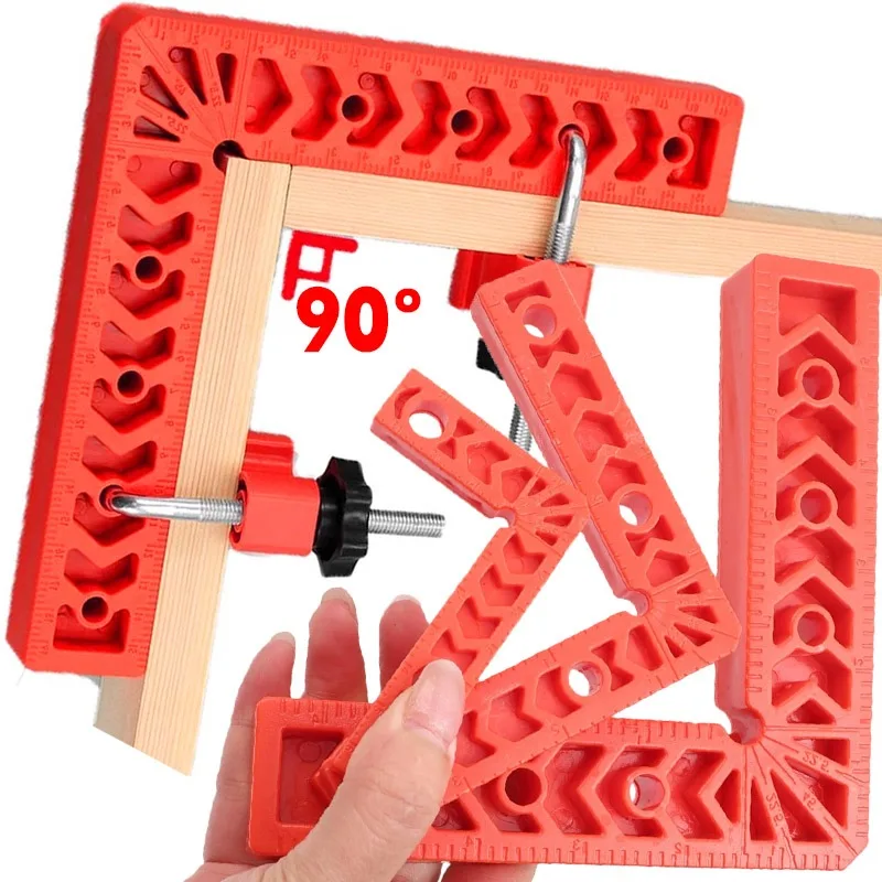3/4/6 дюймов многоразовые прямоугольные зажимы позиционер пластиковый L крепежный зажим угловой зажим деревообрабатывающий инструмент 90 ° Линейка позиционирования
3/4/6 дюймов многоразовые прямоугольные зажимы позиционер пластиковый L крепежный зажим угловой зажим деревообрабатывающий инструмент 90 ° Линейка позиционирования