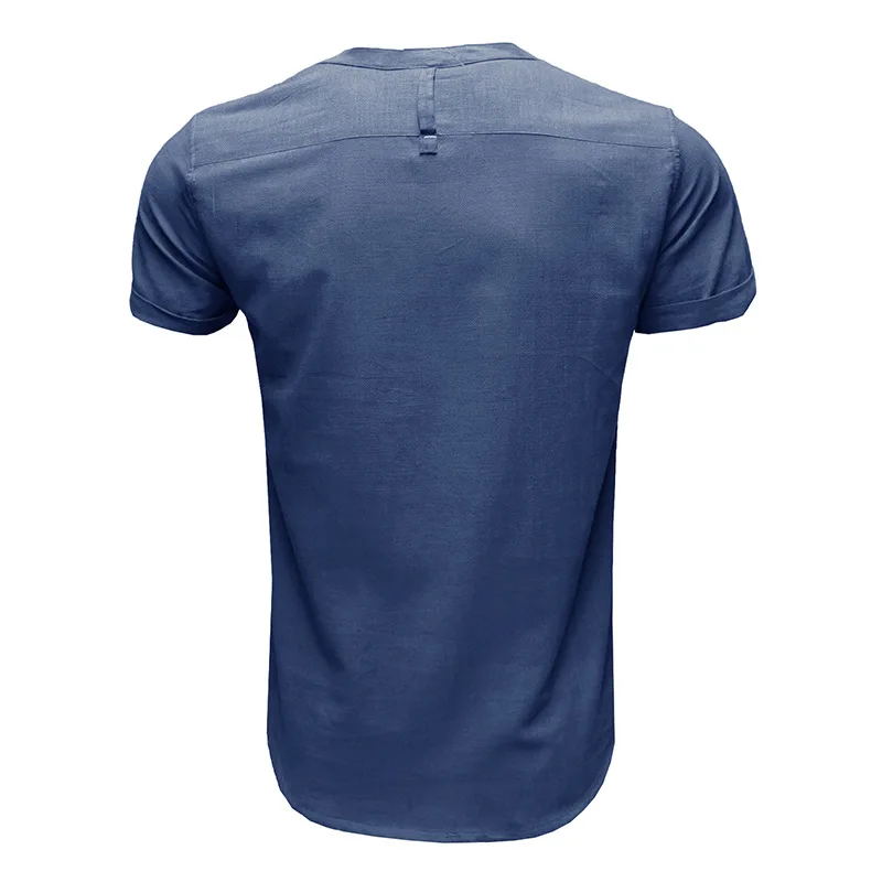 Men's ort Sve Cotton Linen irt Pure Color ket Henry Collar Loose Fit Casual irt Comfortable Breathable Summer irt
Men's ort Sve Cotton Linen irt Pure Color ket Henry Collar Loose Fit Casual irt Comfortable Breathable Summer irt