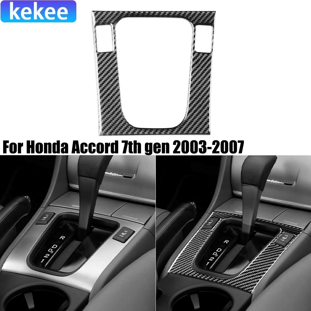 For Honda Accord 7th Gen 2003-2007 Carbon Fiber Center Console Gear Shift Panel Interior Car Accessories Cover Sticker Auto Trim
For Honda Accord 7th Gen 2003-2007 Carbon Fiber Center Console Gear Shift Panel Interior Car Accessories Cover Sticker Auto Trim