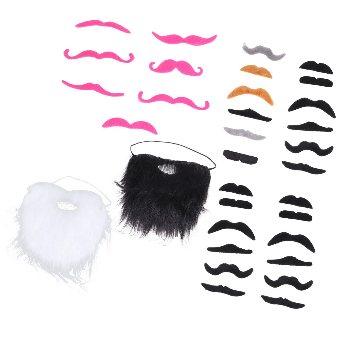 Halloween Fake Self Adhesive Costume Facial Hair Props Reusable Stick on Beard Party Festival Carnival Stage
Halloween Fake Self Adhesive Costume Facial Hair Props Reusable Stick on Beard Party Festival Carnival Stage