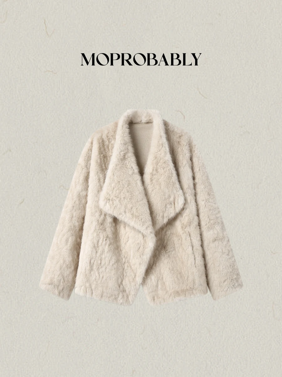 Li Ynuo MPBY Faionable Thiened Warm Casual All-Match Fur Coat Winter Outerwear Polyester Fiber Ladies' ort Coat
Li Ynuo MPBY Faionable Thiened Warm Casual All-Match Fur Coat Winter Outerwear Polyester Fiber Ladies' ort Coat