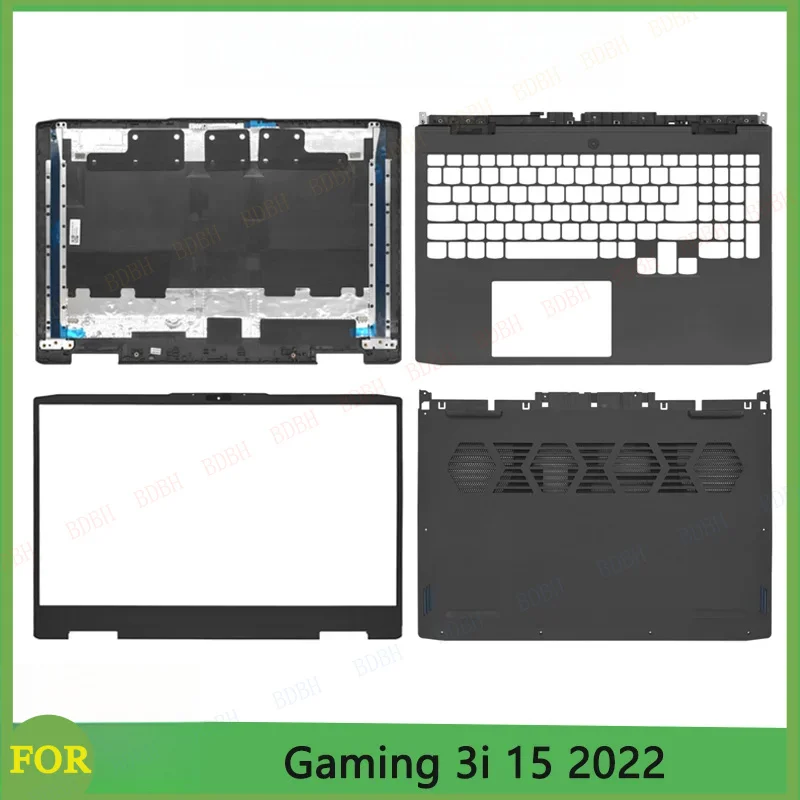 Запасной корпус для ноутбука серии Gaming 3i 15 2022: задняя крышка экрана, передняя рамка, подставка для рук, верхняя и нижняя части корпуса, черный цвет
Запасной корпус для ноутбука серии Gaming 3i 15 2022: задняя крышка экрана, передняя рамка, подставка для рук, верхняя и нижняя части корпуса, черный цвет