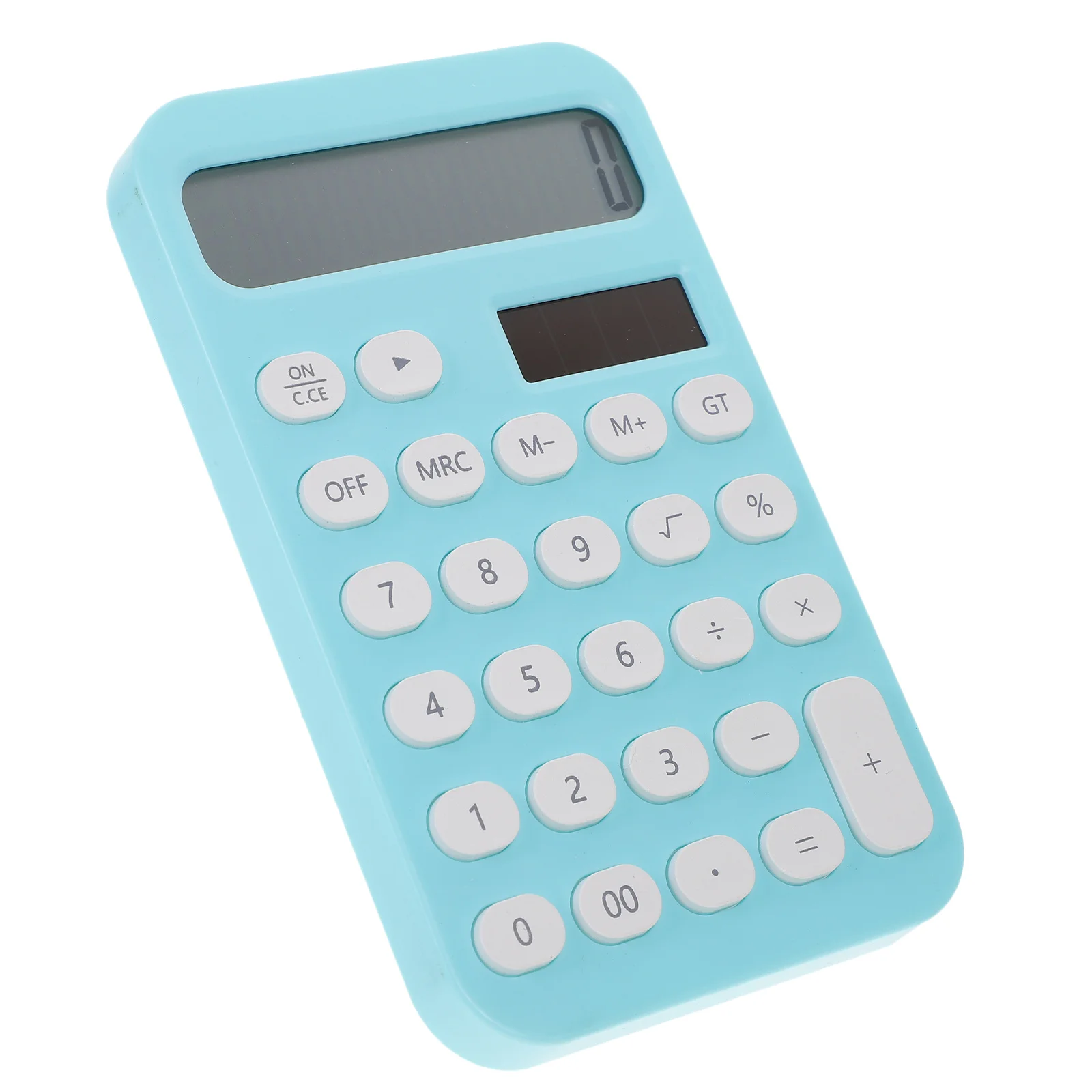 Mini Aesthetic Calculator Non-Skid Table Calculator for Study Office Home Use Reusable Math Problem Solving Tool Portable