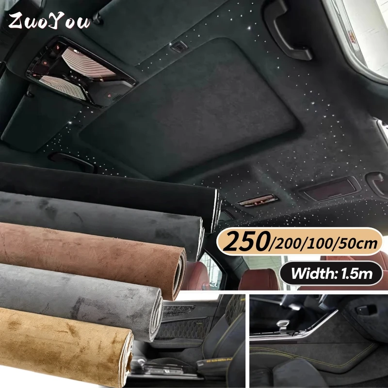 Car Interior Renovation Suede Headliner Cloth for Auto Upholstery Sky Roof Modification Repair Suede Fabric with Sponge Lining
Car Interior Renovation Suede Headliner Cloth for Auto Upholstery Sky Roof Modification Repair Suede Fabric with Sponge Lining