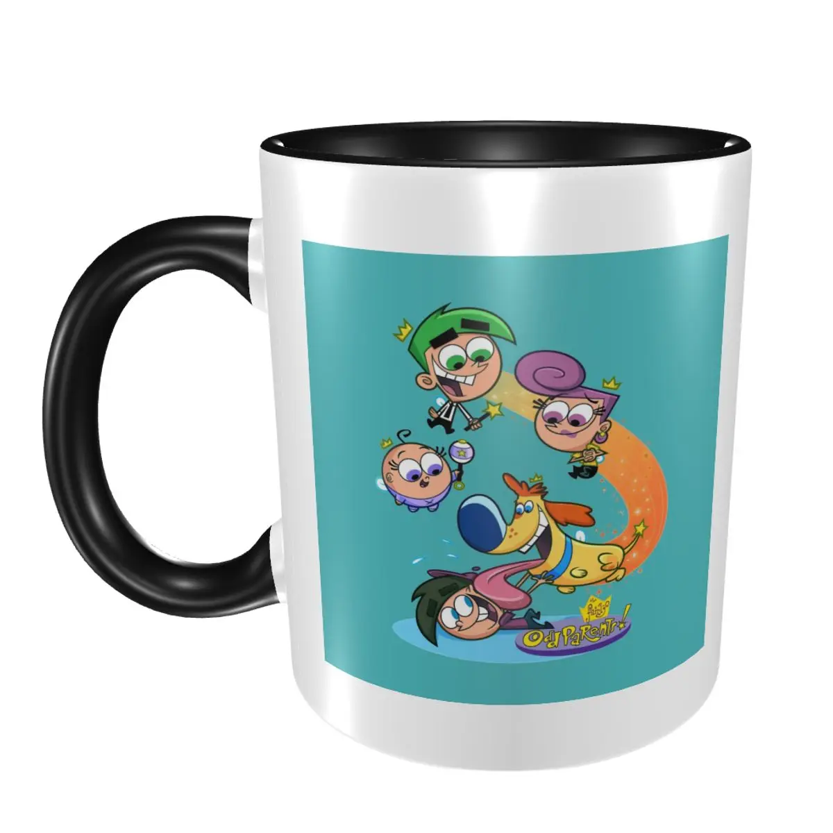 Кружка Fairly OddParents, забавные керамические кофейные чашки, чайные кружки, чашка для молока, посуда для напитков, подарок для женщины и мужчины
Кружка Fairly OddParents, забавные керамические кофейные чашки, чайные кружки, чашка для молока, посуда для напитков, подарок для женщины и мужчины