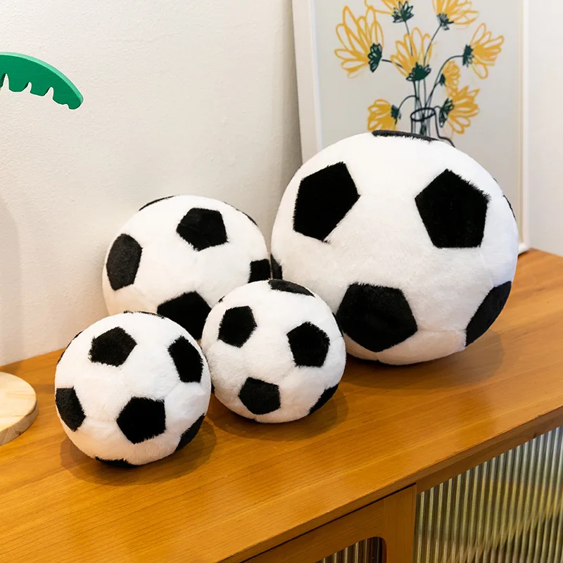 Giant Soccer Ball Plush Pillow Cushion, Creative Soft Football Stuffed Toy Mascot Souvenir Gift for Sports Fans
Giant Soccer Ball Plush Pillow Cushion, Creative Soft Football Stuffed Toy Mascot Souvenir Gift for Sports Fans