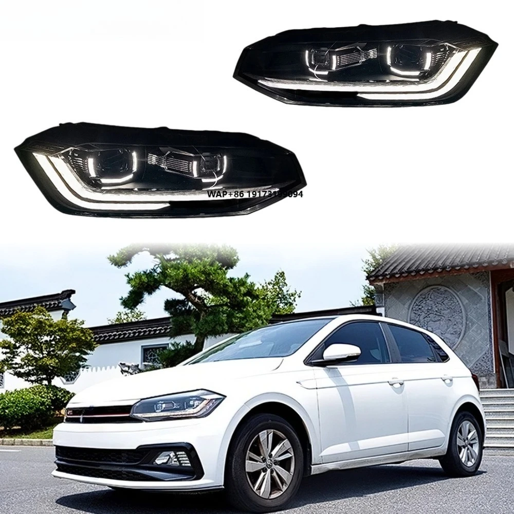 Фара Polo Plus 2019-2023: Обновленная светодиодная линзованная передняя фара, автомобильные аксессуары, хит продаж, Plug and Play, DRL
Фара Polo Plus 2019-2023: Обновленная светодиодная линзованная передняя фара, автомобильные аксессуары, хит продаж, Plug and Play, DRL