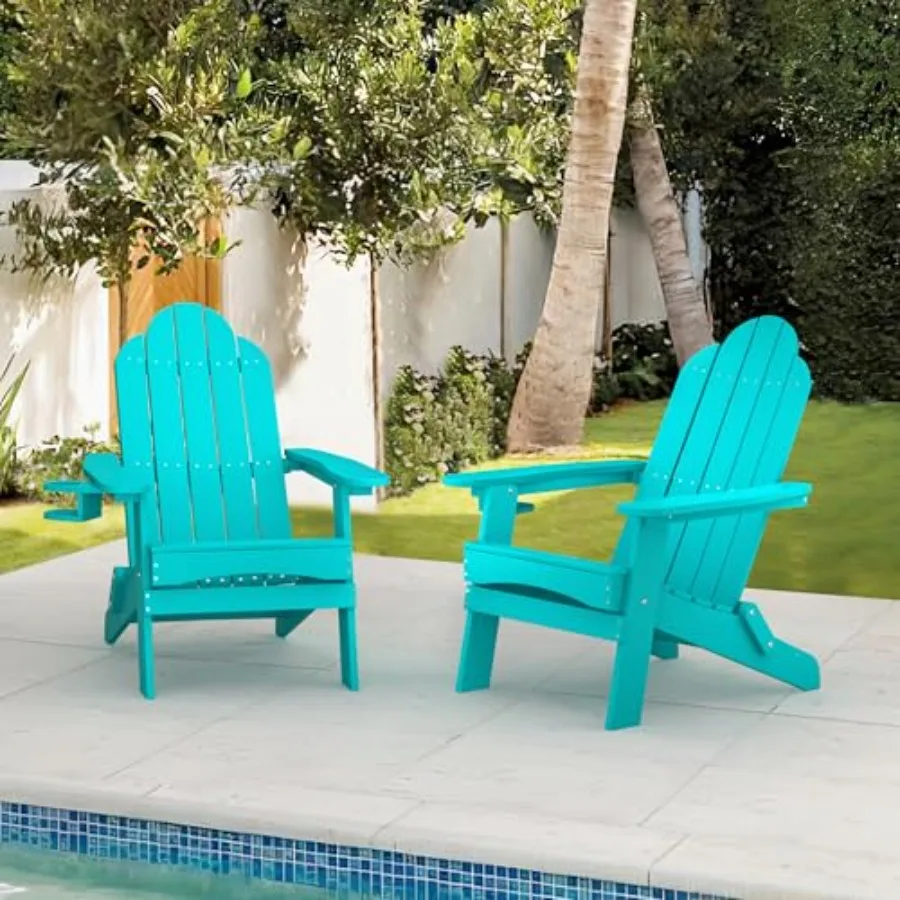 Комплект из 2 складных стульев HDPS Adirondack для костра, патио, сада, бассейна, террасы, гостиницы, курорта, со скрытым подстаканником, до 160 кг, цвет Aruba Blue
Комплект из 2 складных стульев HDPS Adirondack для костра, патио, сада, бассейна, террасы, гостиницы, курорта, со скрытым подстаканником, до 160 кг, цвет Aruba Blue