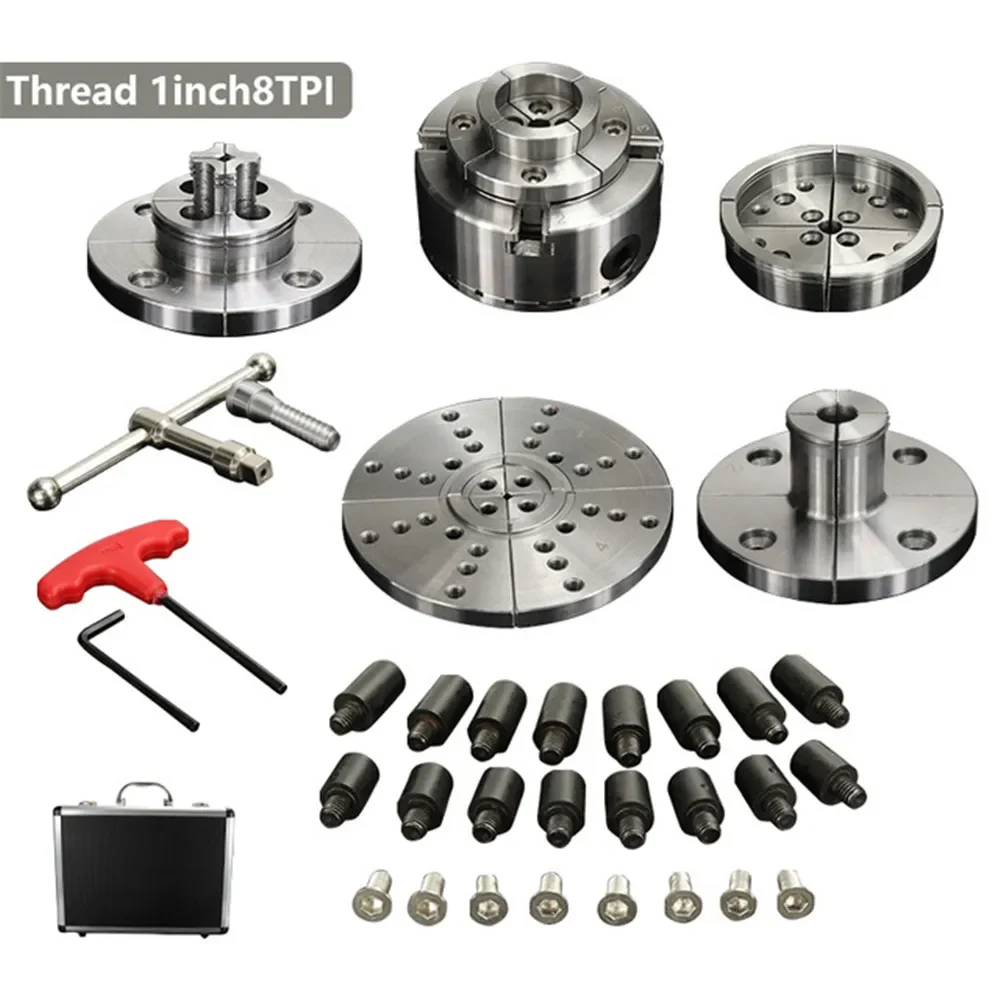 3.75 inch 95mm 4-bit self-centering wood lathe chuck m33x3.5 / 1 8tpi thread turning accessories
3.75 inch 95mm 4-bit self-centering wood lathe chuck m33x3.5 / 1 8tpi thread turning accessories
