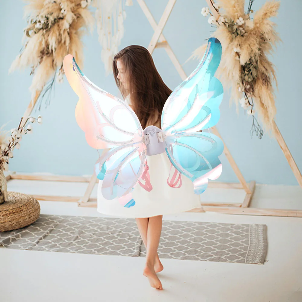 Creative LED Electric Butterfly Wings Fluttering Wings Moving Wings Glowing Electric Fairy Wings Flexibily Shimmering
Creative LED Electric Butterfly Wings Fluttering Wings Moving Wings Glowing Electric Fairy Wings Flexibily Shimmering
