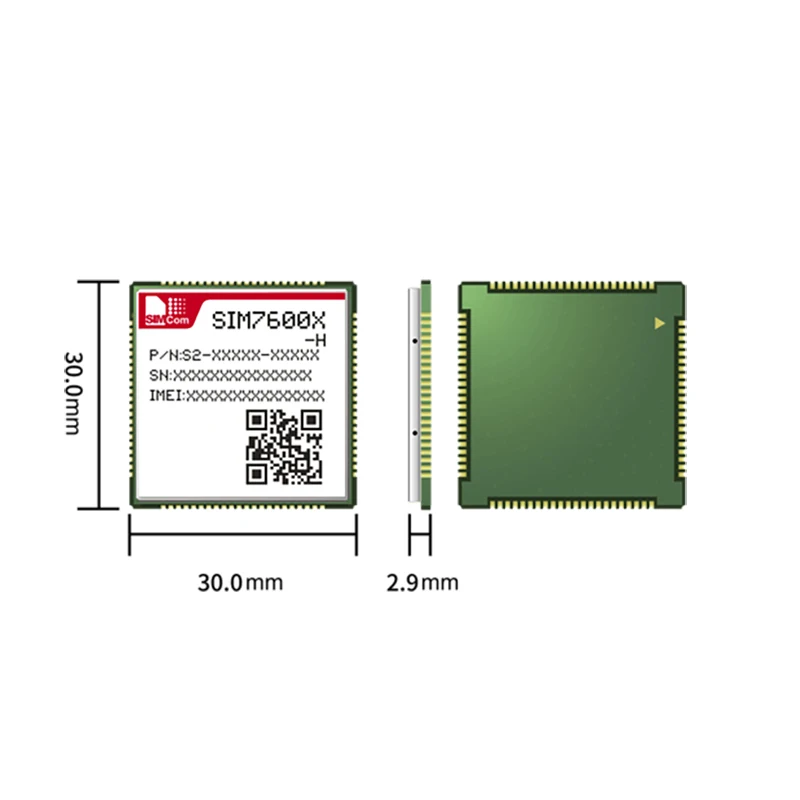 SIMCOM LTE Cat4 module SIM7600A-H SIM7600SA-H SIM7600JC-H SIM7600E-H SIM7600NA-H SIM7600G-H Multi-constellation GNSS receiver
SIMCOM LTE Cat4 module SIM7600A-H SIM7600SA-H SIM7600JC-H SIM7600E-H SIM7600NA-H SIM7600G-H Multi-constellation GNSS receiver