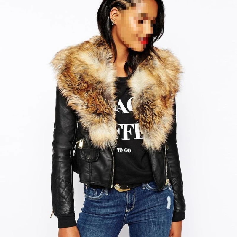 2025 Winter Jackets Women Basic Coats Fashion Faux PU Leather Winter Jackets Women Artificial Fur Collar Coat Female Outerwear
2025 Winter Jackets Women Basic Coats Fashion Faux PU Leather Winter Jackets Women Artificial Fur Collar Coat Female Outerwear