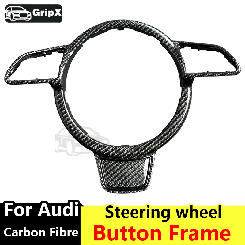 Carbon fiber steering wheel frame frame suitable for AUDI Volkswagen audi steering wheel accessories steering wheel cover trim
Carbon fiber steering wheel frame frame suitable for AUDI Volkswagen audi steering wheel accessories steering wheel cover trim