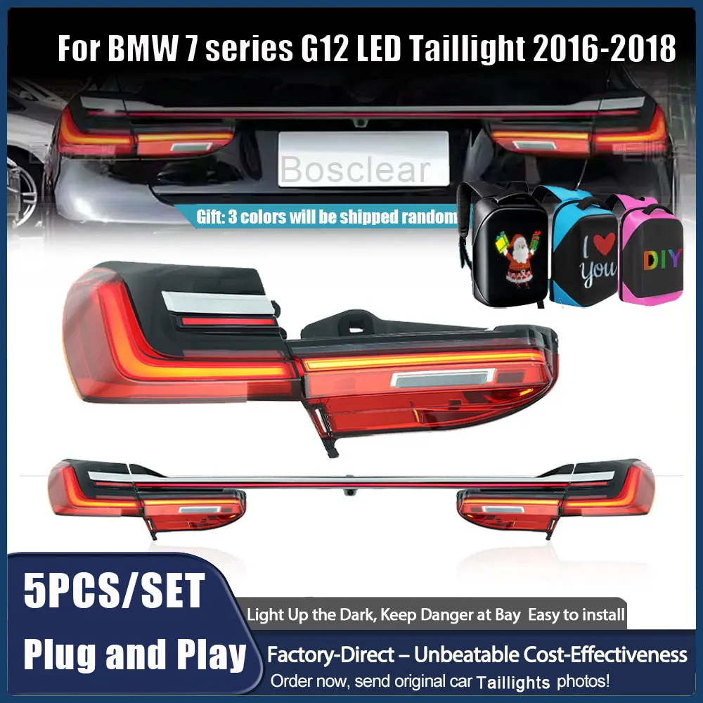 Автомобильный задний фонарь для BMW серии 7 G12 730i 740i 750i 2016 2017 2018, задний фонарь DRL, обновленная светодиодная настройка, автоаксессуары
Автомобильный задний фонарь для BMW серии 7 G12 730i 740i 750i 2016 2017 2018, задний фонарь DRL, обновленная светодиодная настройка, автоаксессуары